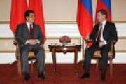 Hu Jintao e Medvedev 